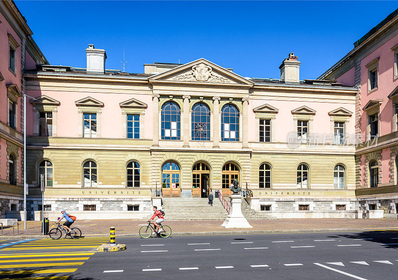日内瓦大学的Uni Bastions遗址。